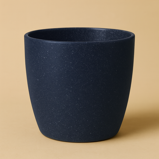 Blue Mirage Easy to Maintain Fiber Planter Pot