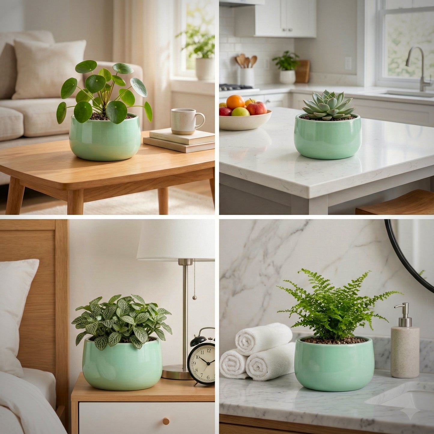 Metal Ember Handi-Shaped Metal Planter