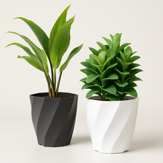 Black & White Pots Combo