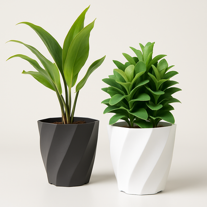 Black & White Pots Combo