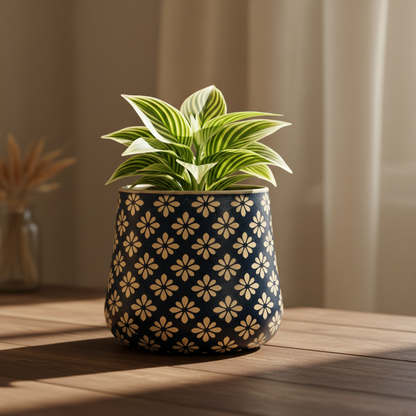 LustrEdge Durable metal planter
