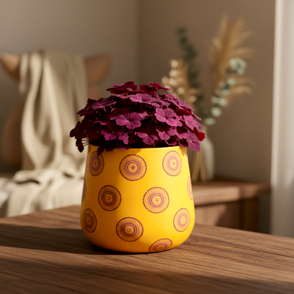LustrEdge Durable metal planter